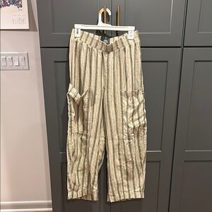 Urban Outfitters striped linen pants- size small